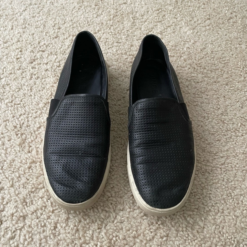 Vince Perforated Blair Slip-On Sneaker Sz 7
